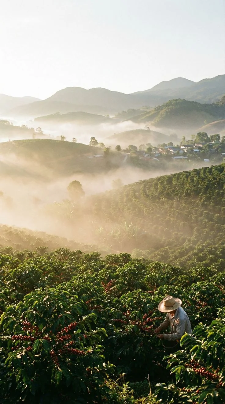 Kebun kopi mitra Kopi Nirantara